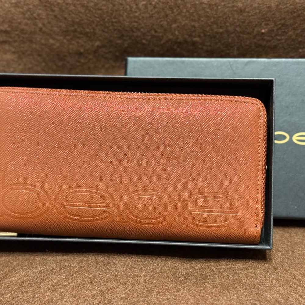 Bebe Orange Wallet